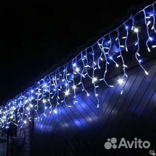Бахрома гирлянда уличная 6 и 12 метров