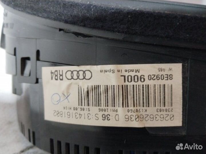 Щиток приборов Audi A4 B6 8EC / 8E5 AMB 2003