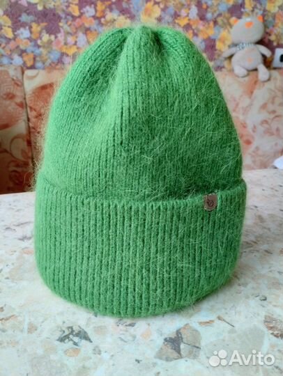 Шапка теплая с манишкой