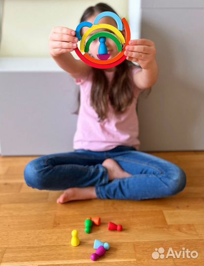 Развивающие деревянные игрушки