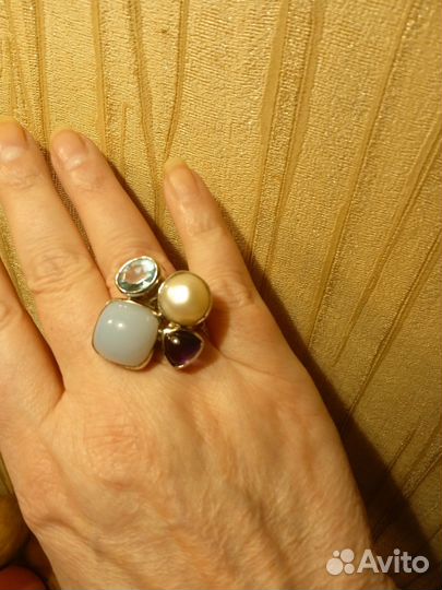 Серебряное кольцо