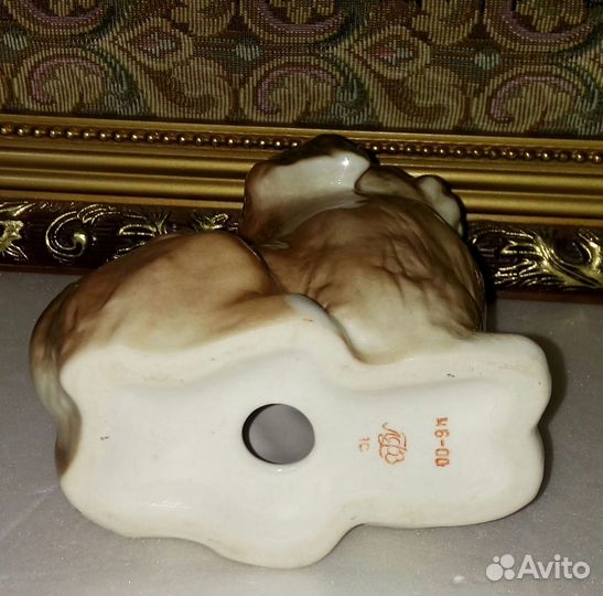 Статуэтка собака «Мопс», Лфз