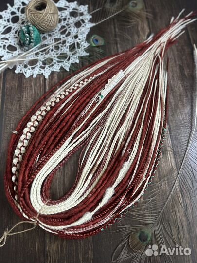 Афрокосы, дреды