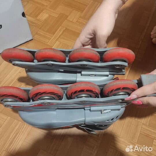 Роликовые коньки раздвижные Banwei 35-38 размер