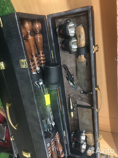 Шашлычный набор для пикника в чемодане