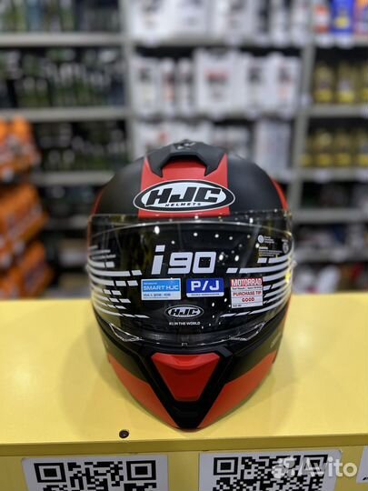 Мотошлем HJC i90 syrex MC1SF