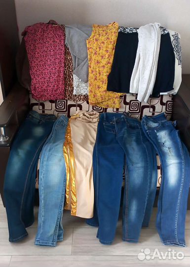 Большой пакет женских вещей