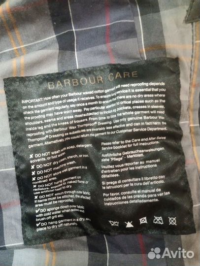 Barbour куртка