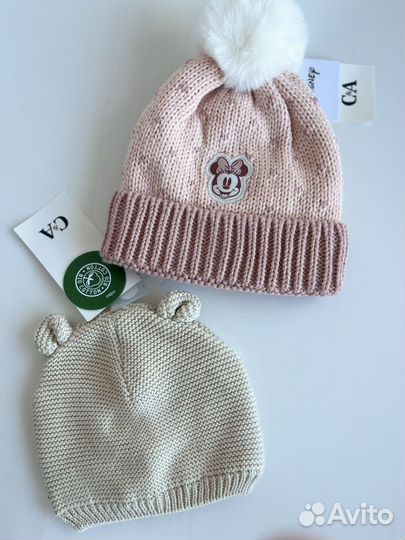 Шапка детская.6-9мес.12-18мес