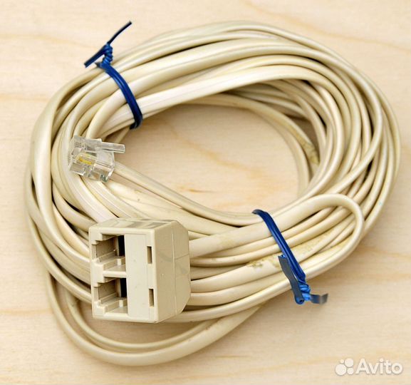 Удлинитель разветвитель для телефона модема 8 м