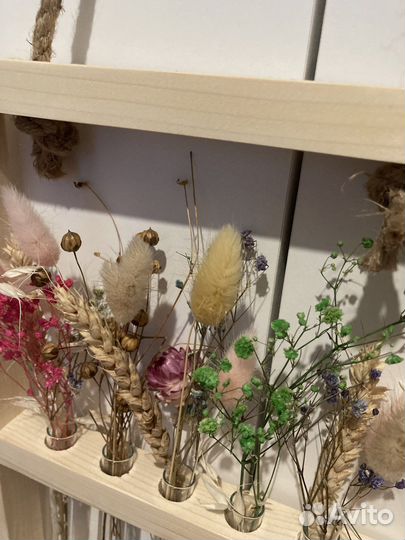 Рамка с сухоцветами