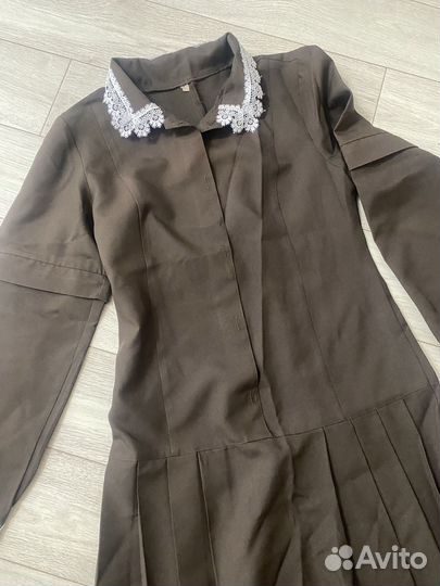 Школьная форма коричневая СССР