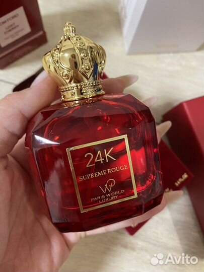 Paris World Luxury 24K supreme rouge