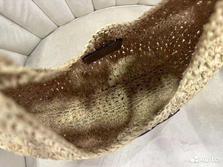 Соломенная сумка Celine