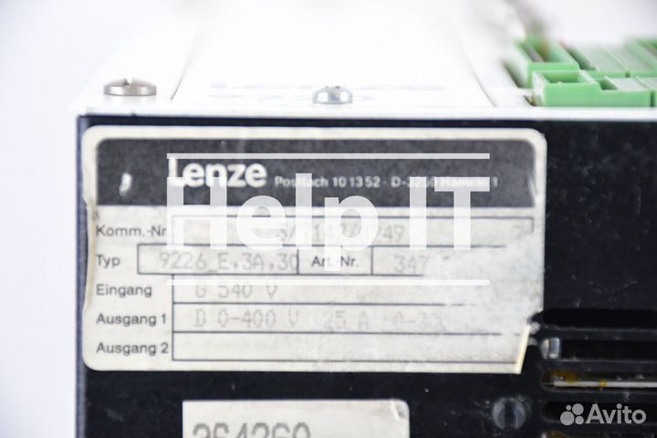 Сервопривод Lenze 9226 E.3A.30