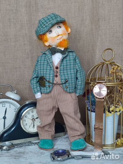 Кукла текстильная домовой