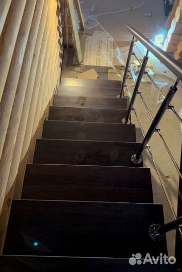 Лестницы г-образные