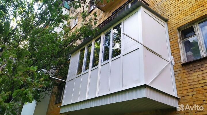 Пластиковые балконы собственное производств