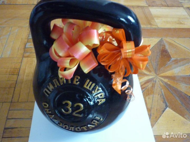 Сувенир Гиря подарочная прикол