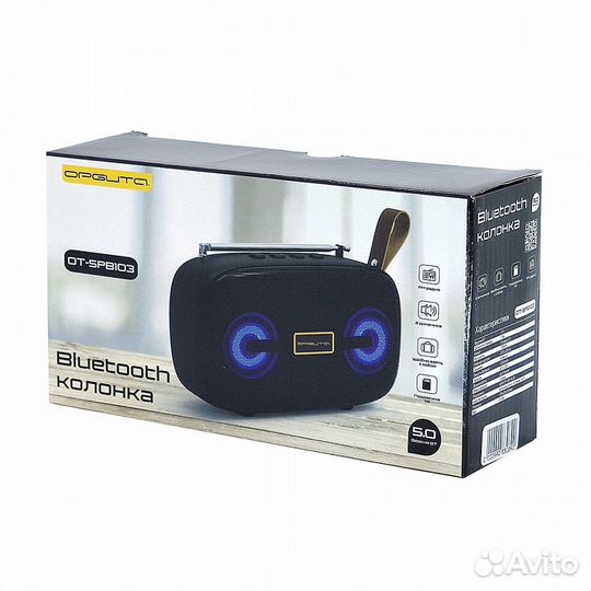 Новая Bluetooth, OT-SPB103, 10Вт, microSD, USB, FM