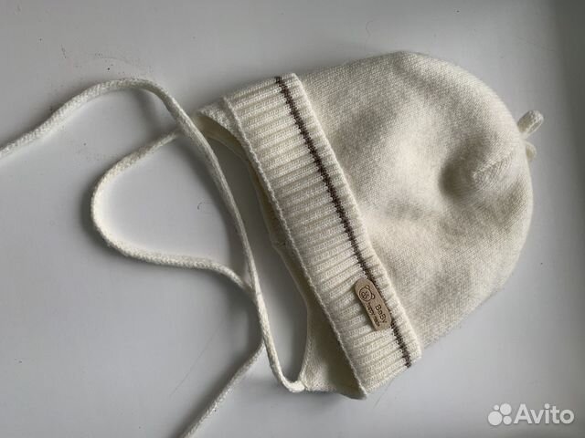 Шапка на малыша демисезонная 40-42