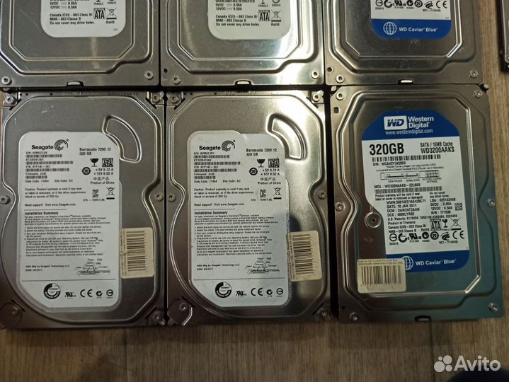 Жесткий диск 500гб 320гб 250гб