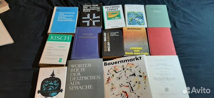 Книги - немецкий,русский язык
