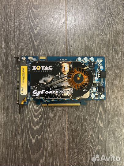 Видеокарта geforce 8600GTS zotac nvidia