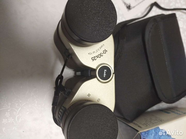 Бинокль из Японии Kenko 10-30x25 Лот 535