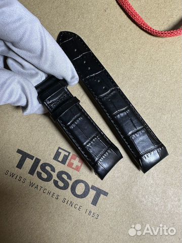 Ремешок для часов Tissot T035617A Оригинал, чёрный