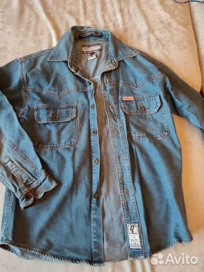 Джинсовая рубашка156