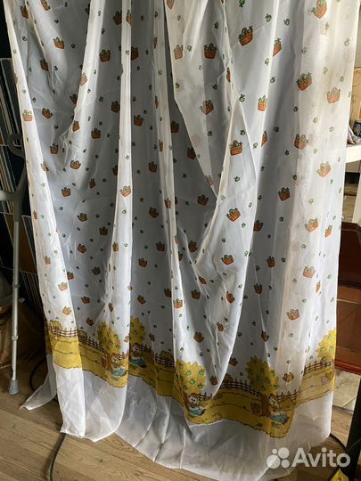 Тюль в детскую 240 см