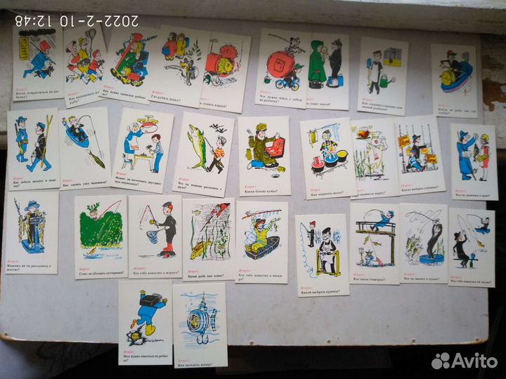 Календарь Олимпиада 80 и карты игра