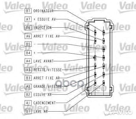 Рычаг стеклоочистителя 251566 Valeo
