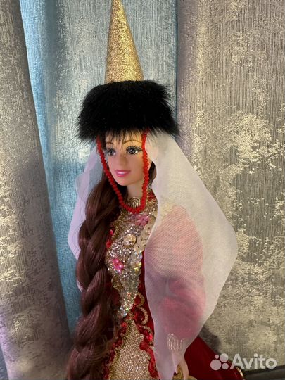 Кукла в башкирском костюме