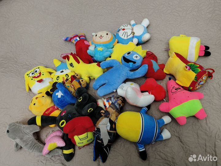 Мягкие игрушки пакетом