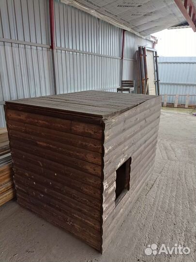 Утепленная собачья будка