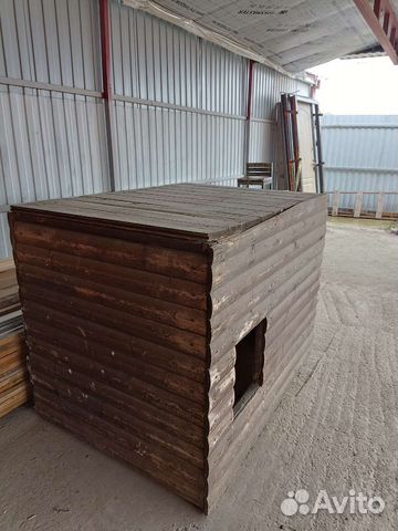 Утепленная собачья будка