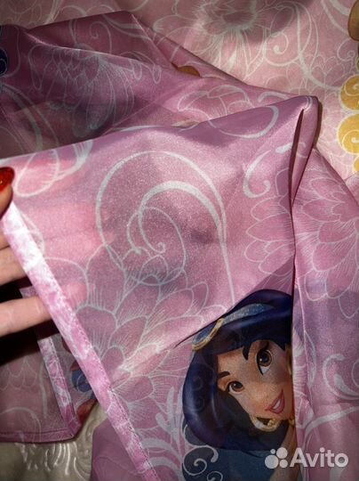 Тюль для девочки Disney с принцессами