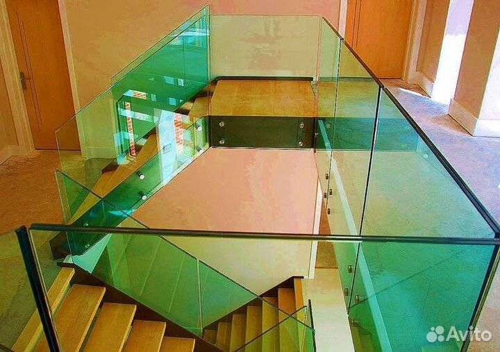 Стеклянная перегородка