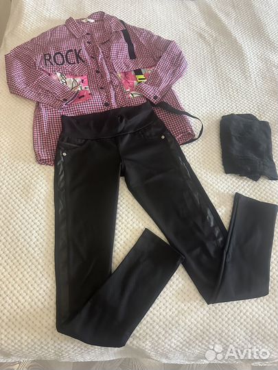 Рубашка и брюки на 9-12 лет