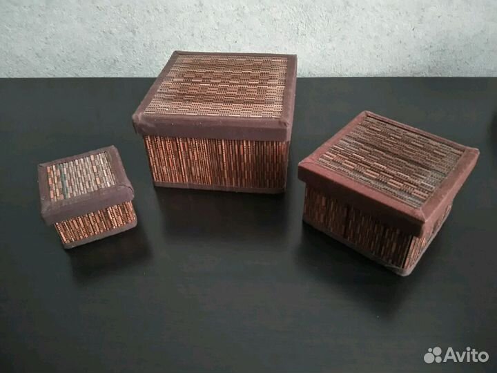 Набор коробок, 3шт., Икеа