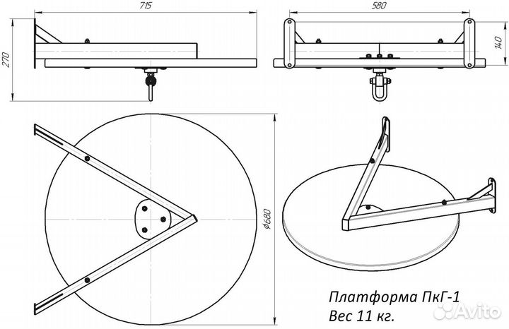 Платформа для груши