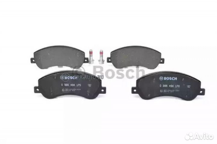 Bosch 0986494170 Колодки торм.пер./дат