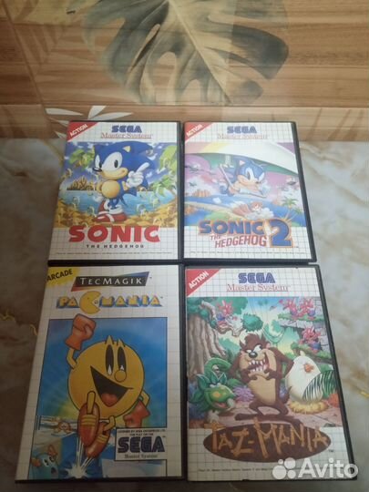 Картриджи Sega Master System