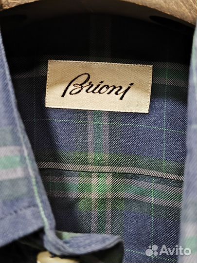 Brioni Шёлк 100% Италия Рубашка