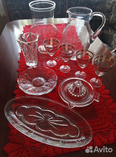 Посуда стеклянная Винтаж СССР