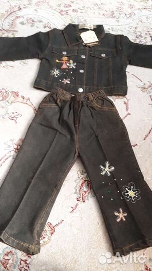 Детская одежда для девочек новая