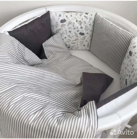 Бортики в кроватку