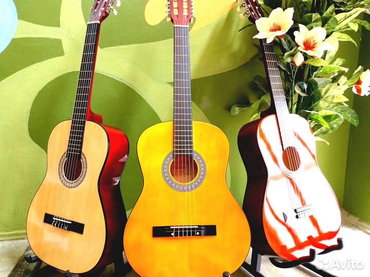 Гитара классическая 4/4 (нейлоновые струны)